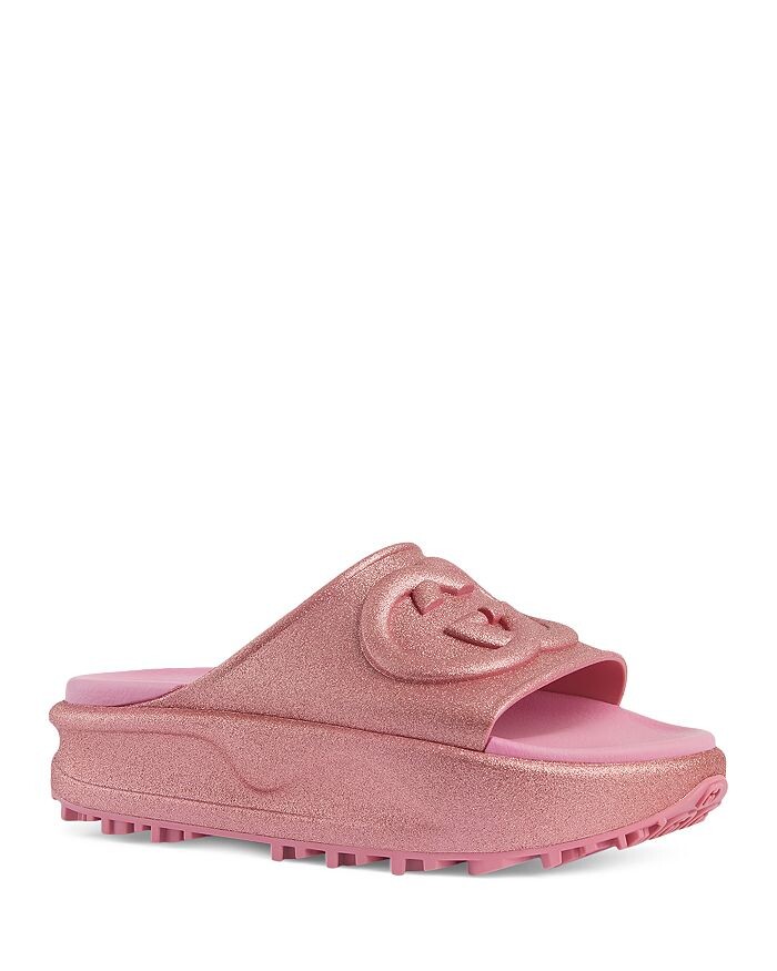 

Женские сандалии с застежкой G Slide Gucci