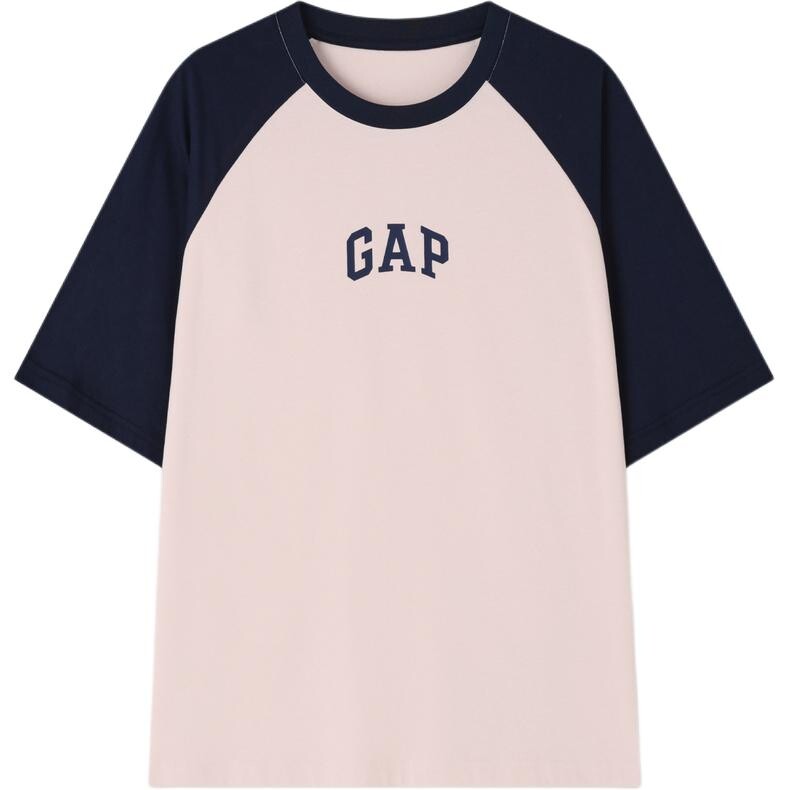 

Футболка унисекс Gap, цвет Red and white contrast