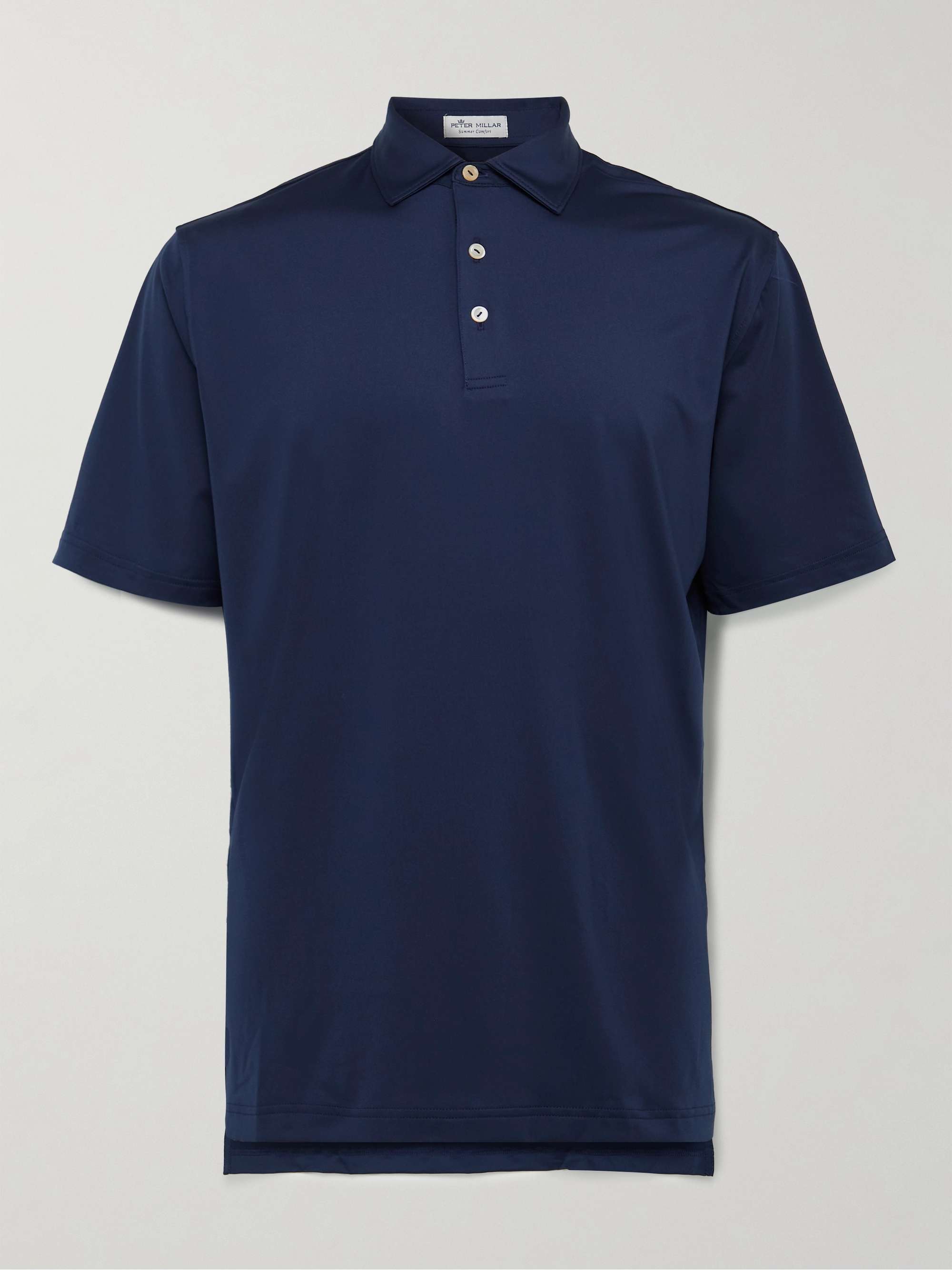 Рубашка поло для гольфа из технического джерси PETER MILLAR, нави