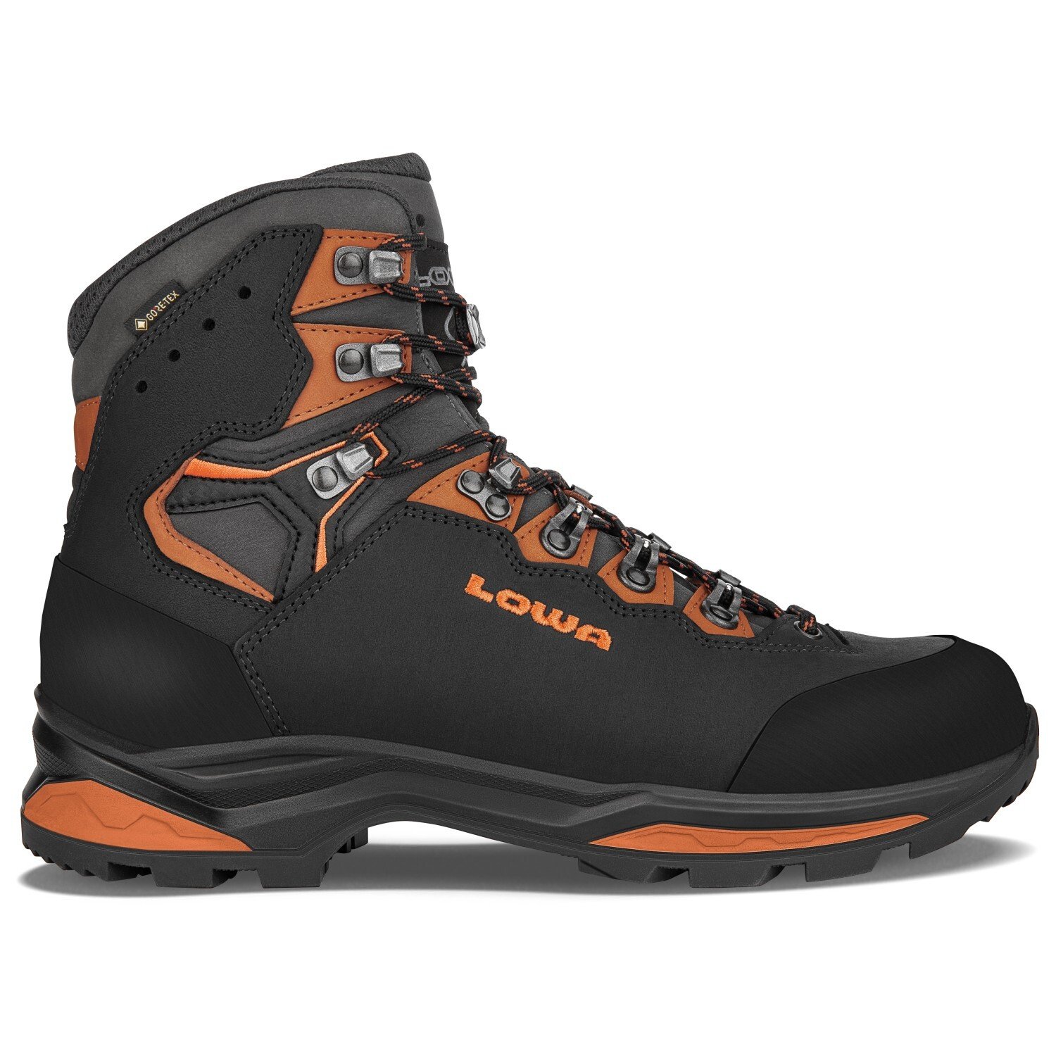 

Походная обувь Lowa Camino Evo GTX, цвет Schwarz/Orange