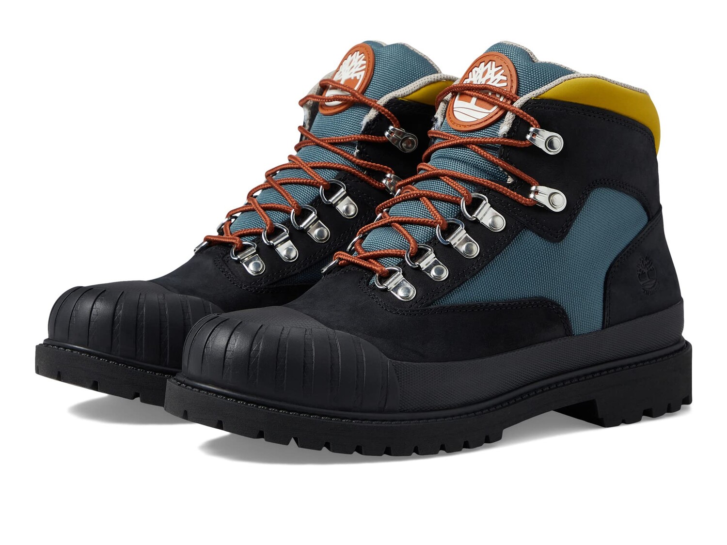 

Треккинговые ботинки Timberland Heritage Rubber Toe Hiker Wp, черный