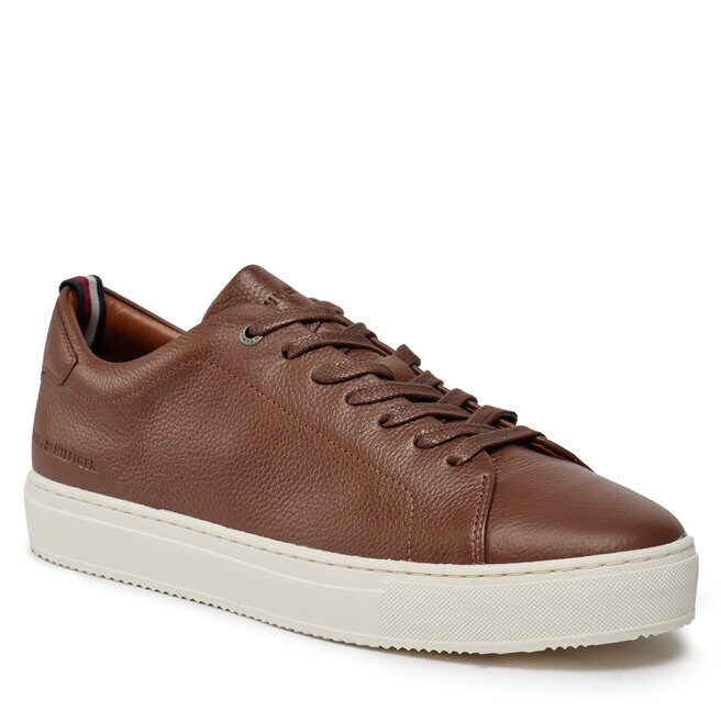 

Кроссовки Tommy Hilfiger PremiumCupsole Grained, коричневый