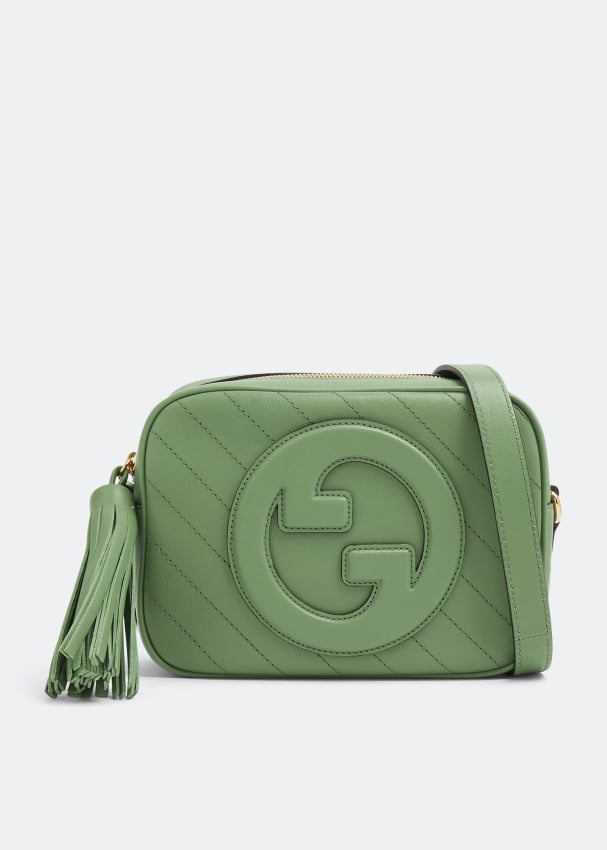 Сумка через плечо Gucci Blondie Small, зеленый цена и фото