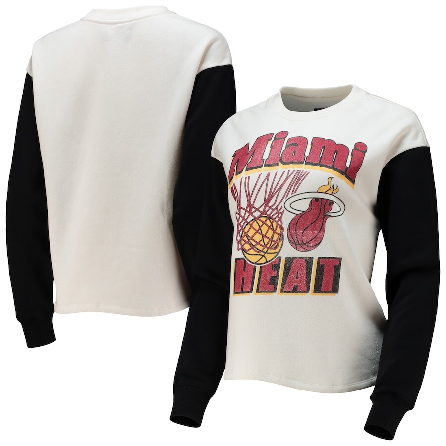 

Толстовка Junk Food Miami Heat, белый