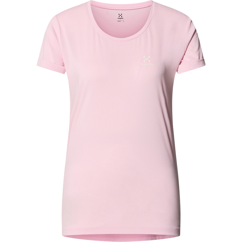Женская футболка Ridge Hike Haglöfs, розовый
