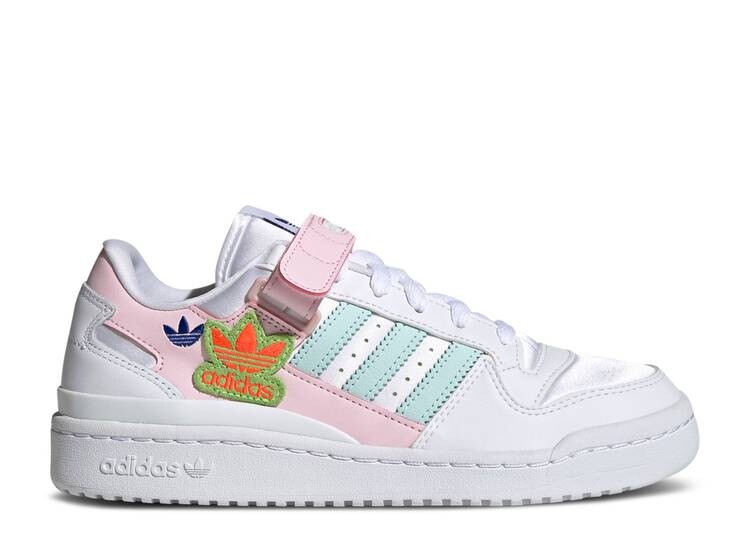

Кроссовки Adidas WMNS FORUM LOW 'WHITE PINK HALO MINT', белый