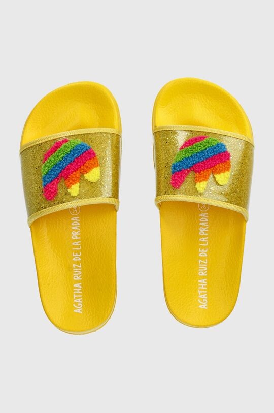 

Agatha Ruiz de la Prada Детские тапочки, желтый