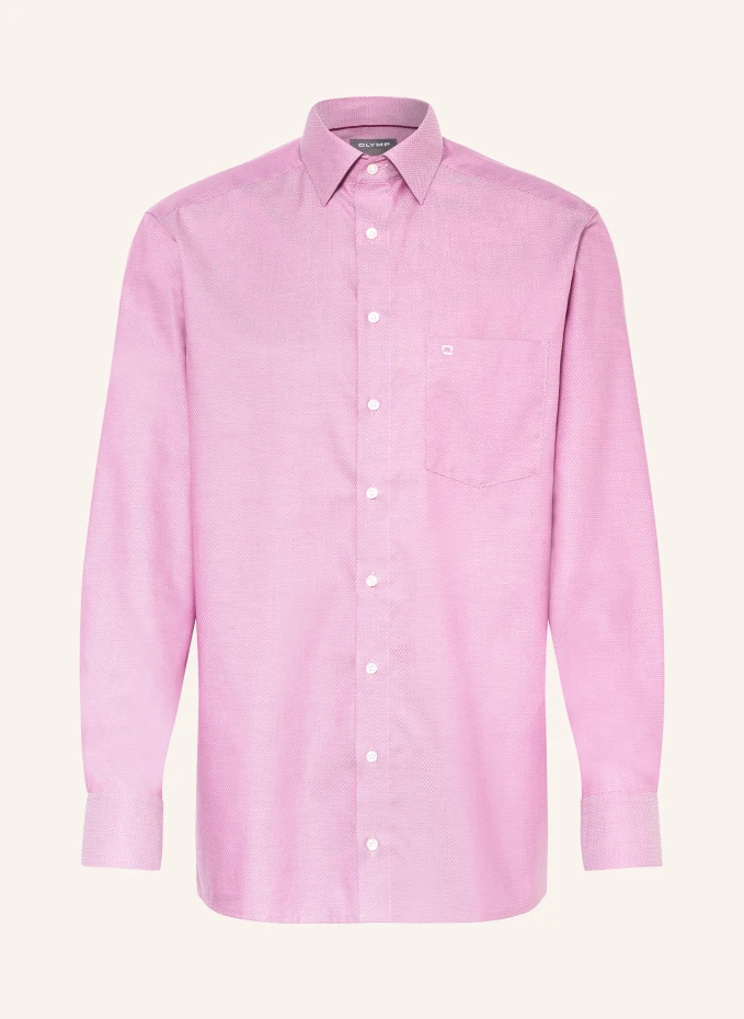 Рубашка luxor комфортного кроя Olymp, розовый