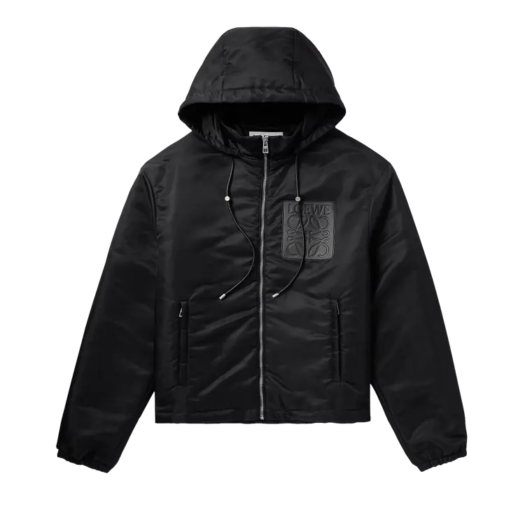 

Куртка Loewe Hooded Padded 'Black', черный