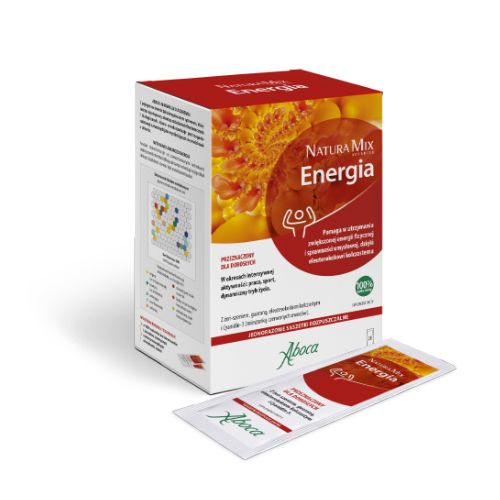 Aboca Natura Mix Advanced Energia Granulat Saszetkiэнергетическая добавка, 20 шт. матрас energia