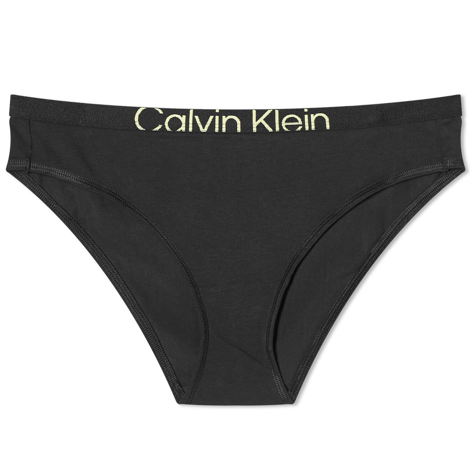 

Брюки Calvin Klein Ck Bikini Pant, цвет Black & Sunny Lime