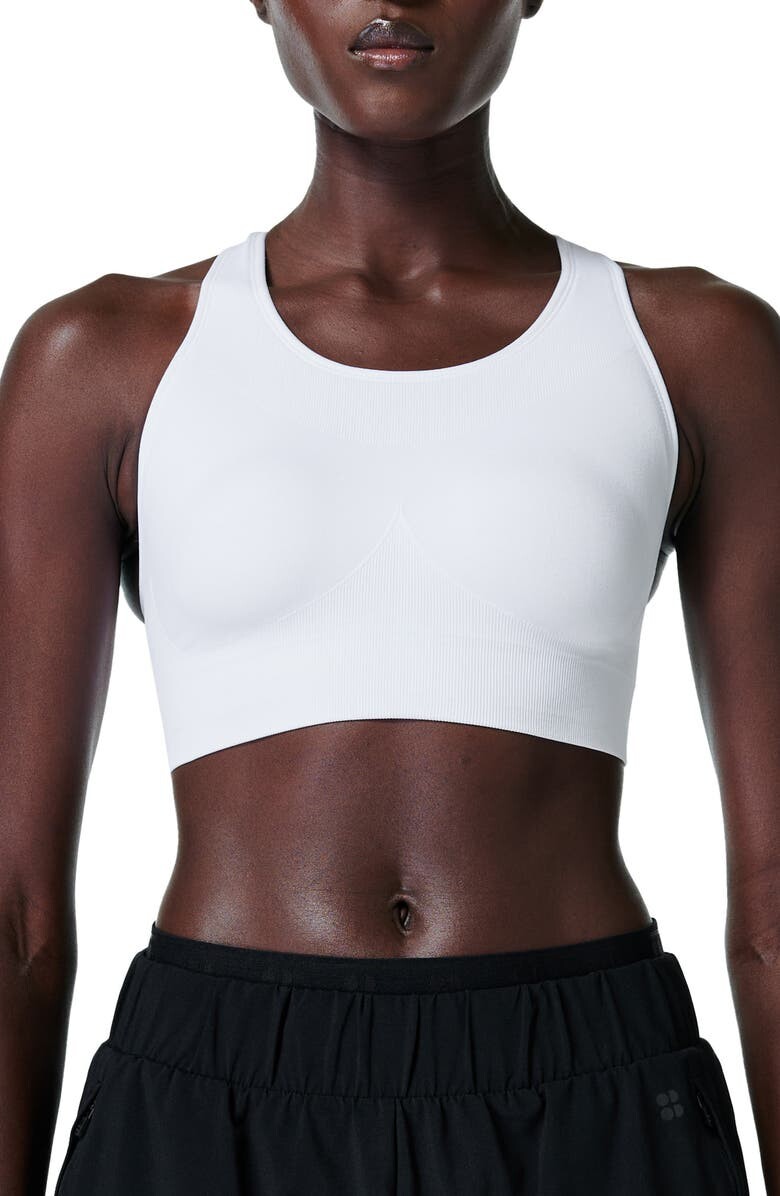 

Спортивное бра Stamina Racerback SWEATY BETTY, белый