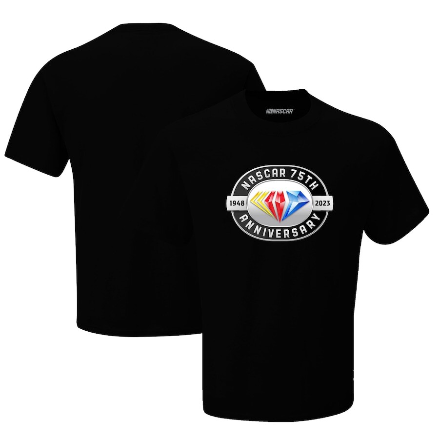 

Футболка с коротким рукавом Checkered Flag Nascar Merchandise, черный