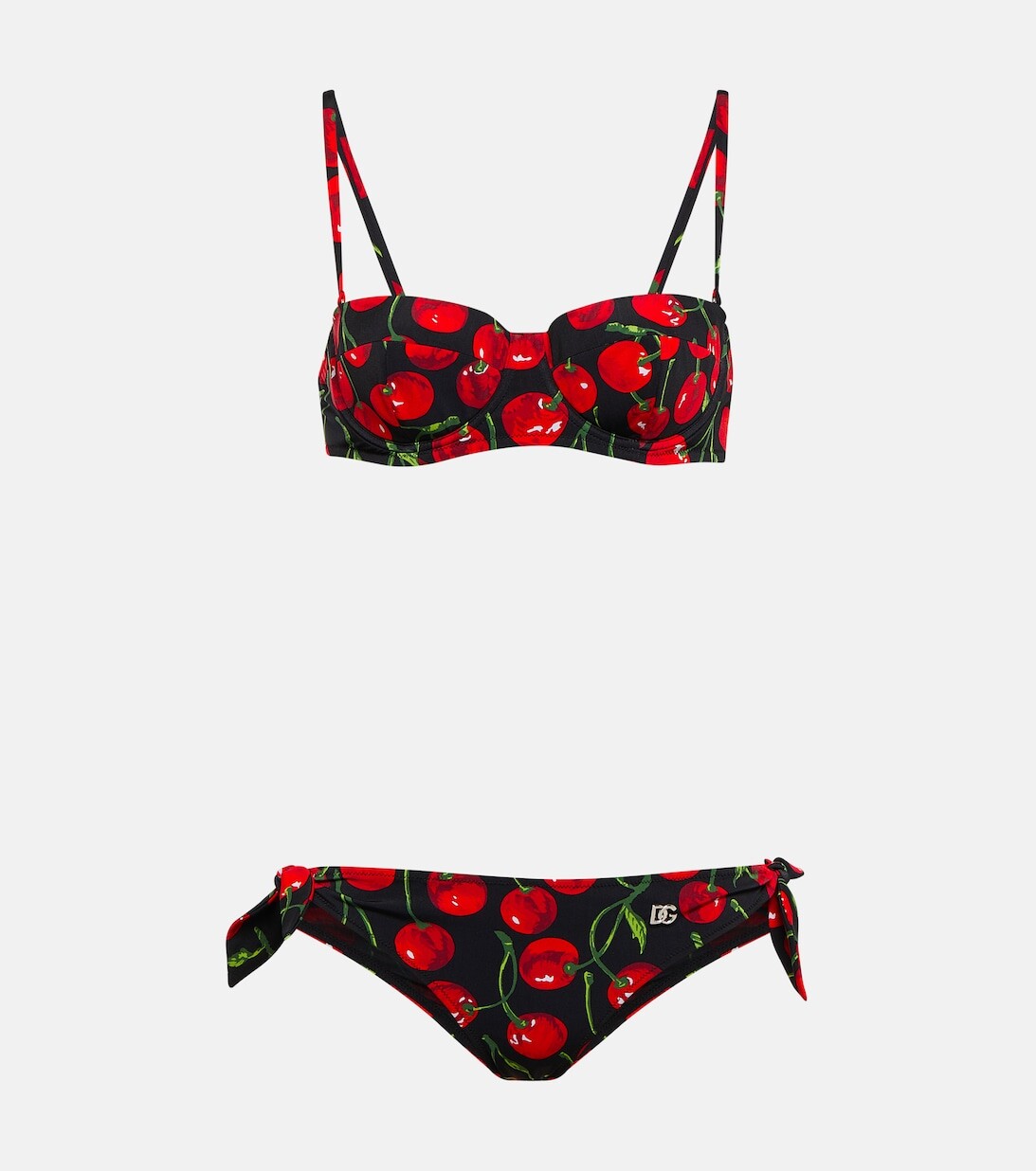 

Вишневое бикини DOLCE&GABBANA, черный