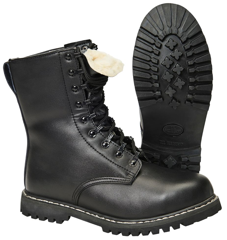 Сапоги Brandit Para Boots Winter Lining, черный