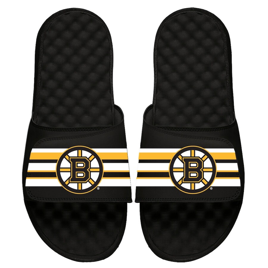 

Шлепанцы ISlide Boston Bruins, черный