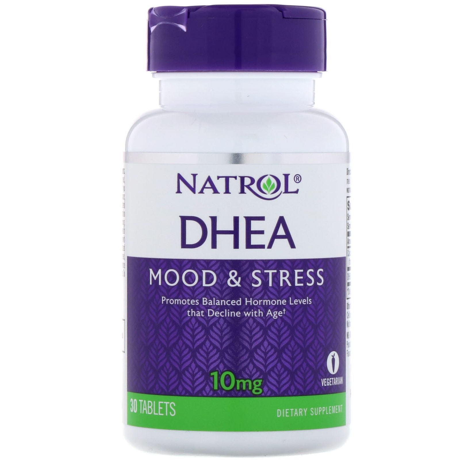 Natrol ДГЭА 30 таблеток средство от стресса и тревожности natrol два блистера по 30 таблеток
