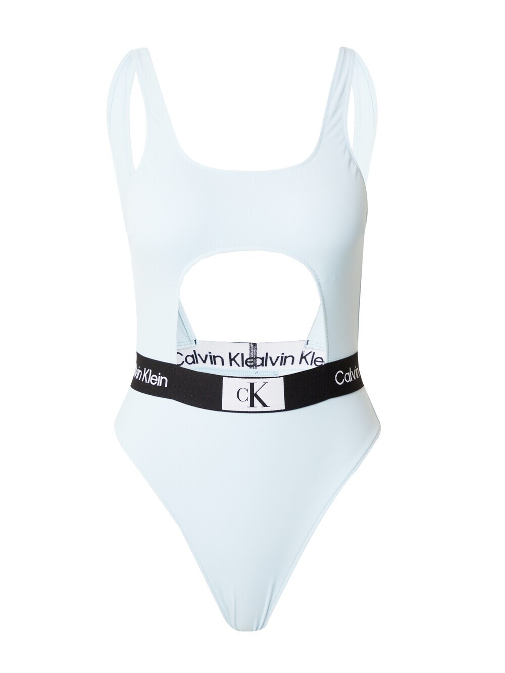 

Купальник без косточек Calvin Klein Swimwear, светло-синий