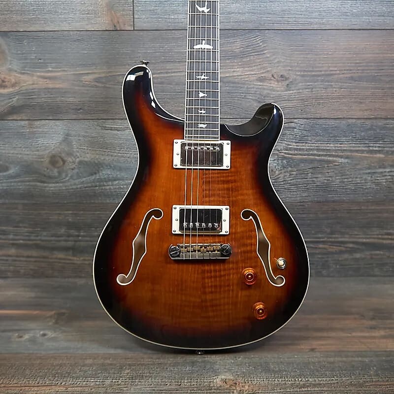 

Электрогитара PRS SE Hollowbody II - Black Gold Burst