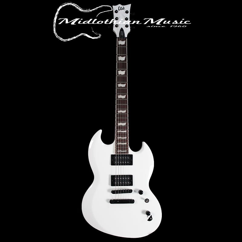 

Электрогитара ESP LTD Viper-256 Electric Guitar - Snow White Gloss Finish