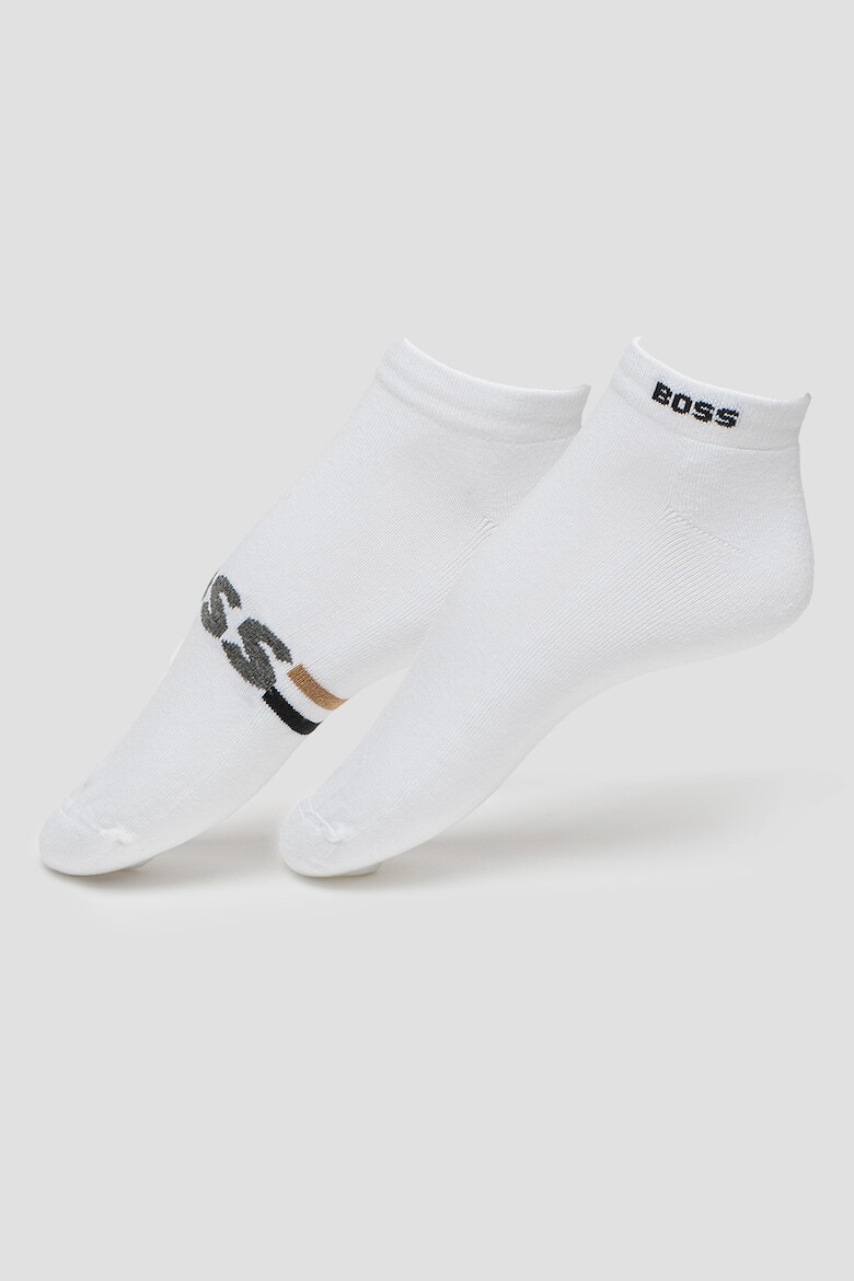 

Носки с логотипом - 2 пары Boss, коричневый