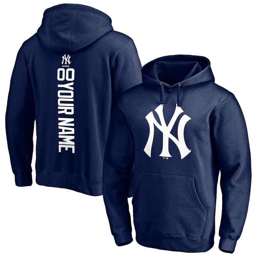 

Пуловер с капюшоном Fanatics Branded New York Yankees, нави