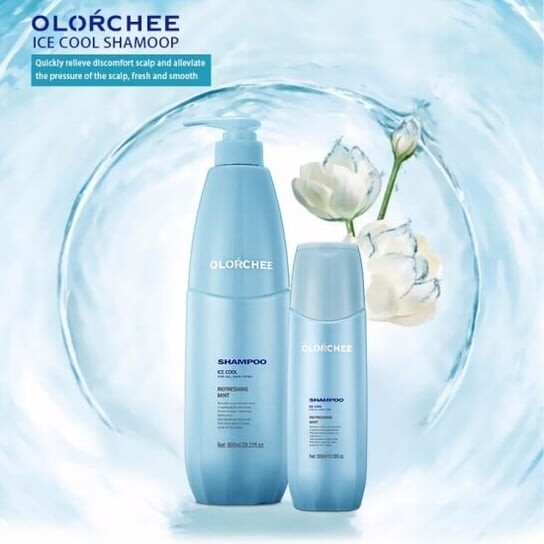 

Освежающий шампунь, 300 мл Olorchee, Ice Cool