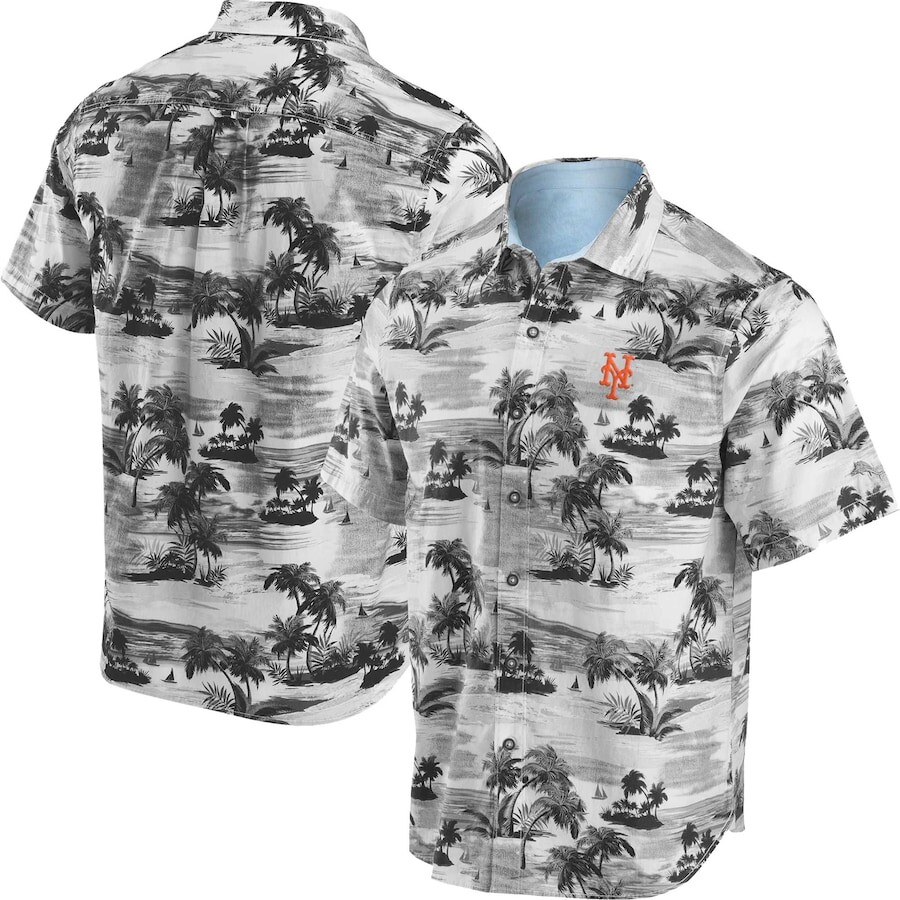 

Рубашка Tommy Bahama New York Mets, черный