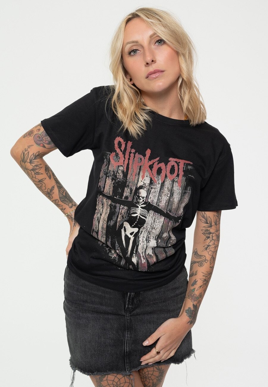 

Футболка с принтом SLIPKNOT CHAPTER BOYFRIEND FIT Paradiso Clothing, черный