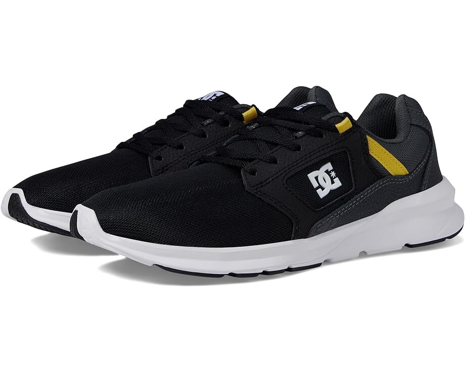 Кроссовки DC Skyline, цвет Black/Grey/Yellow кроссовки dc shoes skyline black