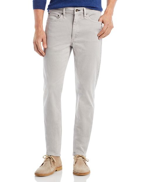

Джинсы приталенного кроя Fit 2 Aero Stretch серого цвета с высокой посадкой rag & bone, цвет Gray