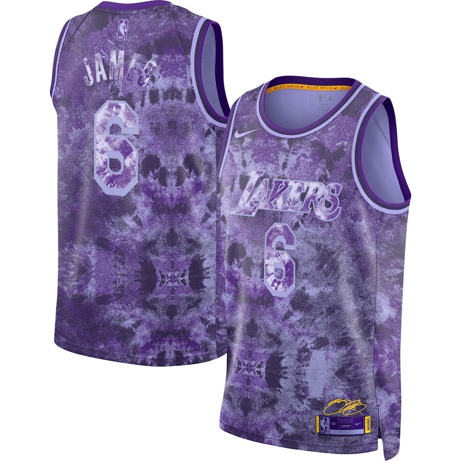 

Джерси Nike Los Angeles Lakers, фиолетовый