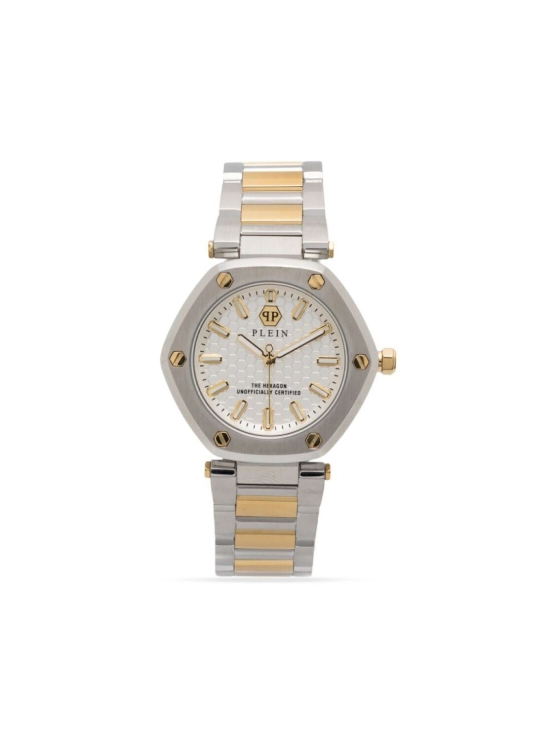 

Наручные часы The Hexagon 38 мм Philipp Plein, белый