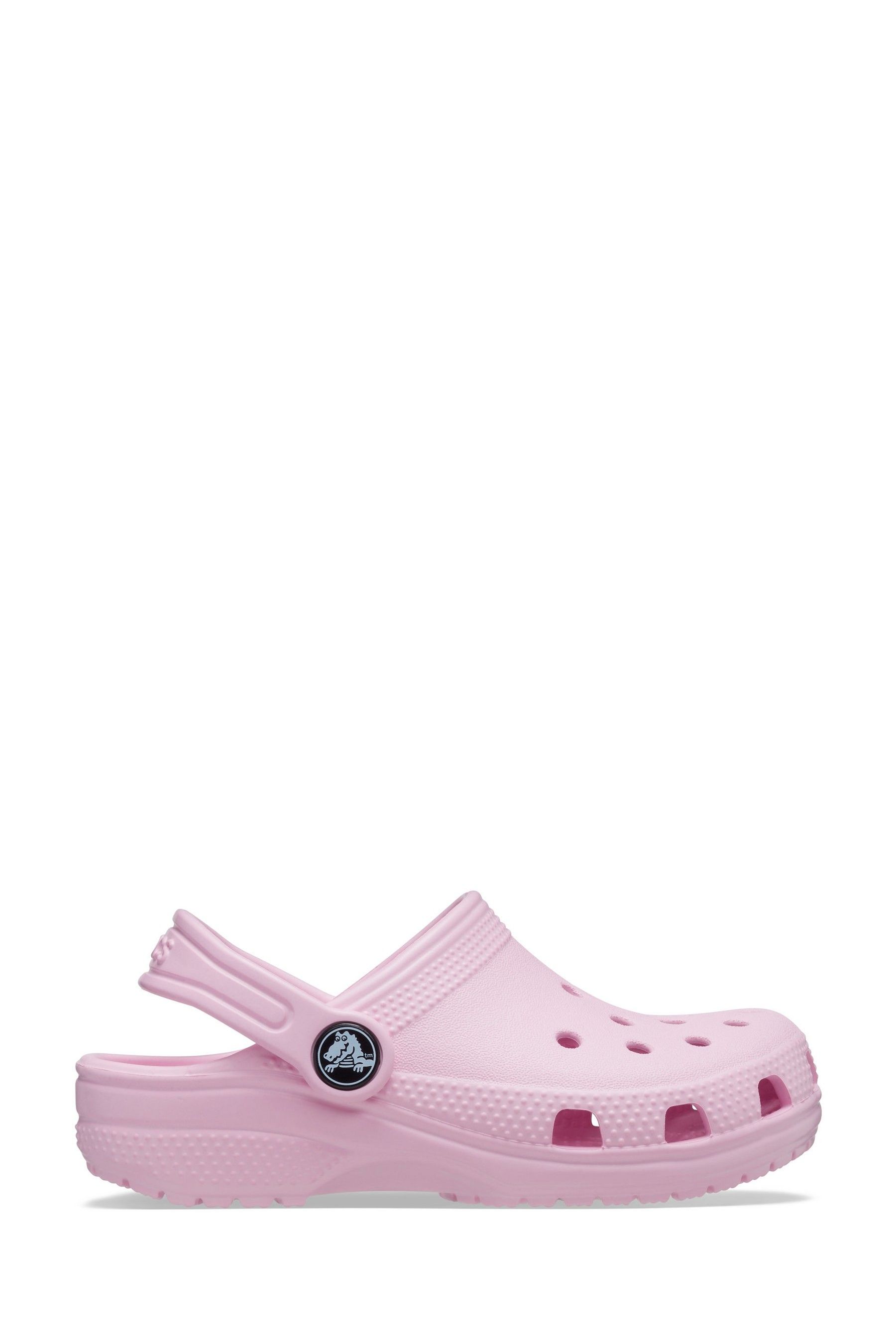 Детские сандалии-сабо для малышей Crocs, розовый