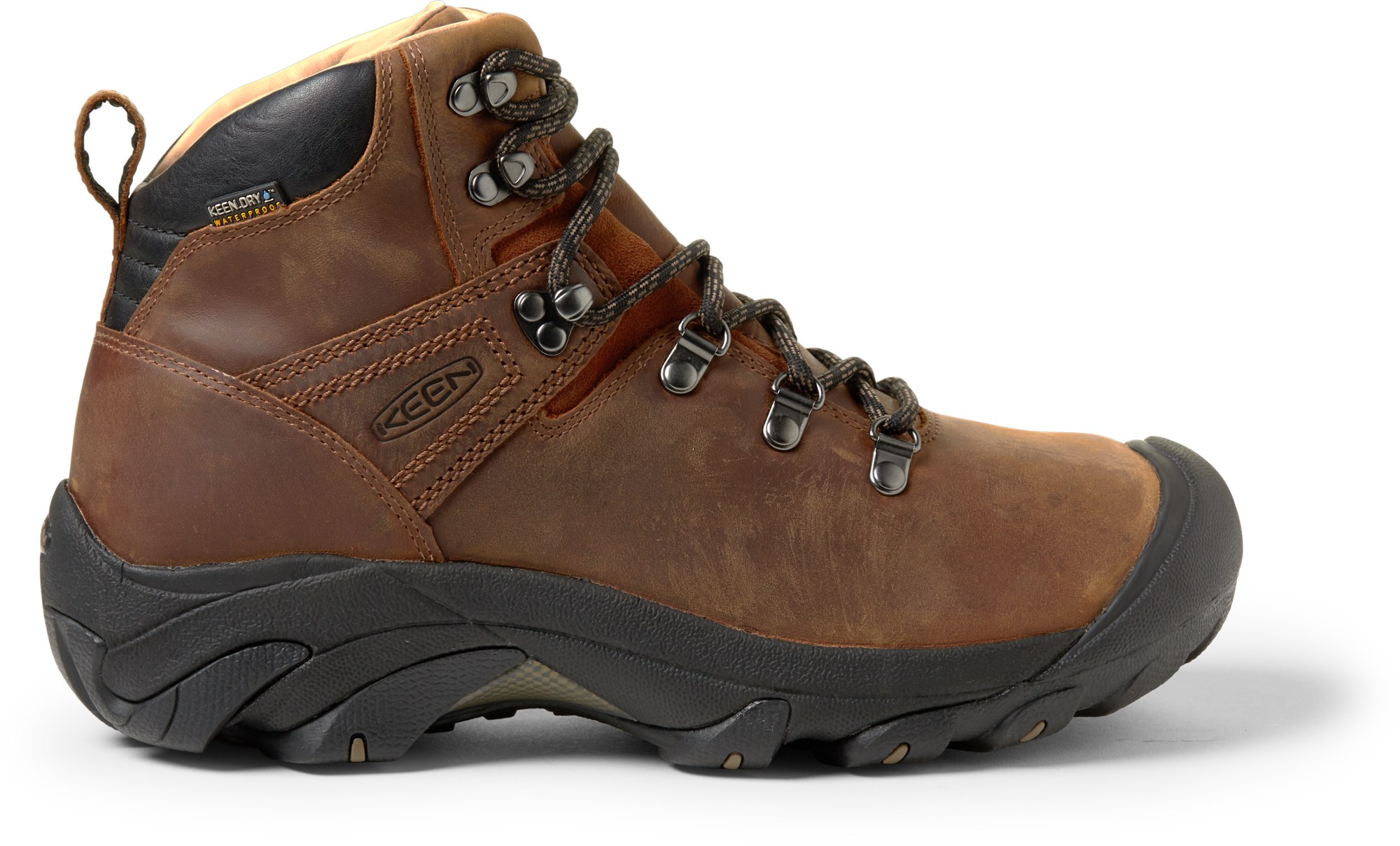 Водонепроницаемые походные ботинки Pyrenees — мужские KEEN, коричневый