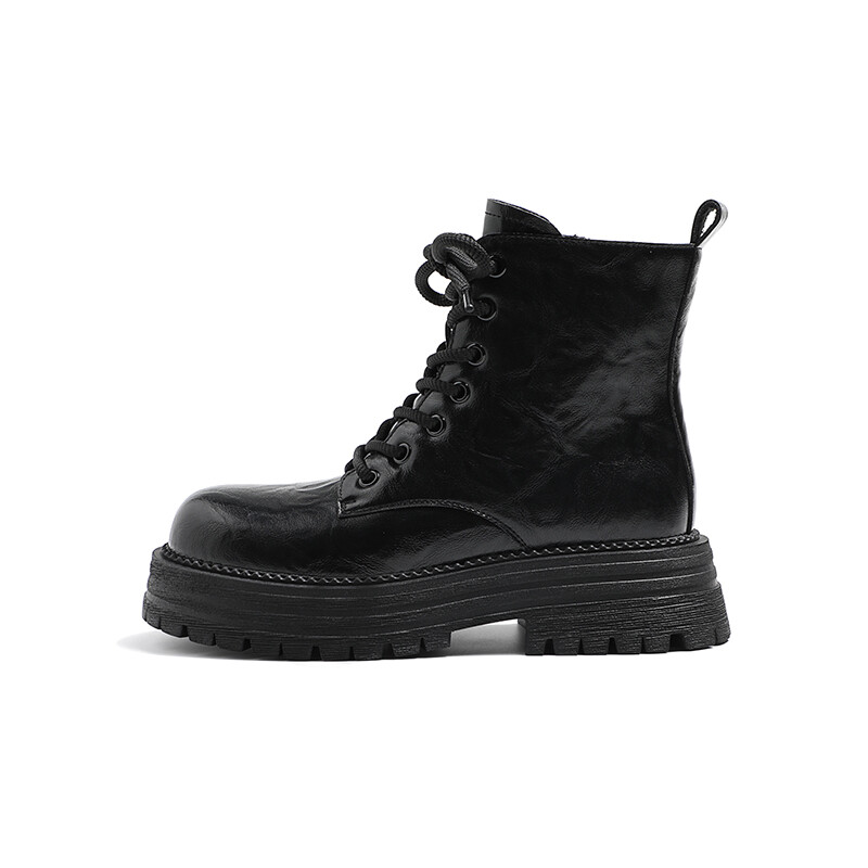 

Ботинки Martin Boot женские Mis. Danny, цвет Black Fleece-lined