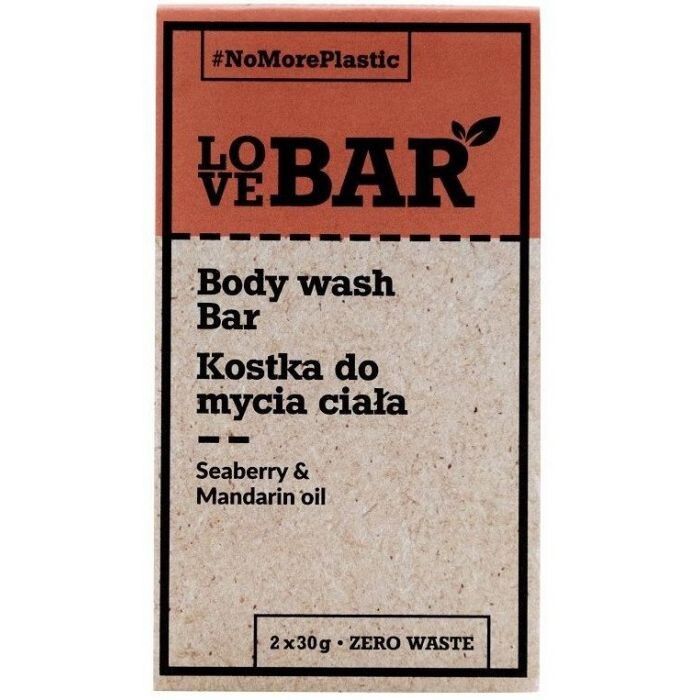 

Гель для душа Body Wash Seaberry y Aceite de Mandarina Lovebar, 30 gr