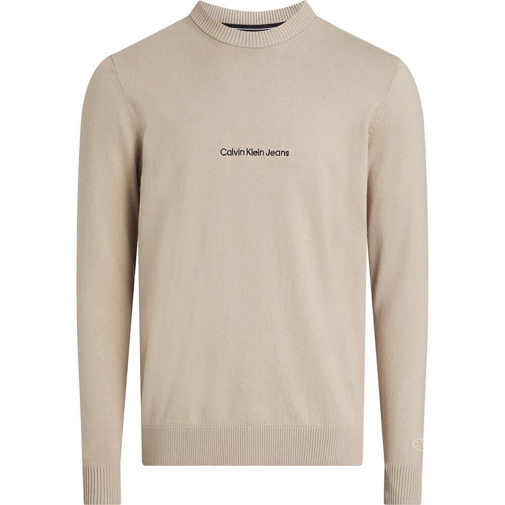 

Толстовка Calvin Klein Jeans Institutional Essential, бежевый