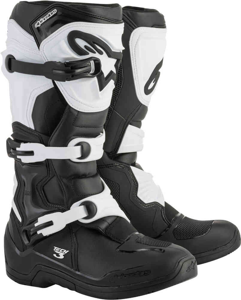 

Ботинки для мотокросса Tech 3 Alpinestars, черно-белый