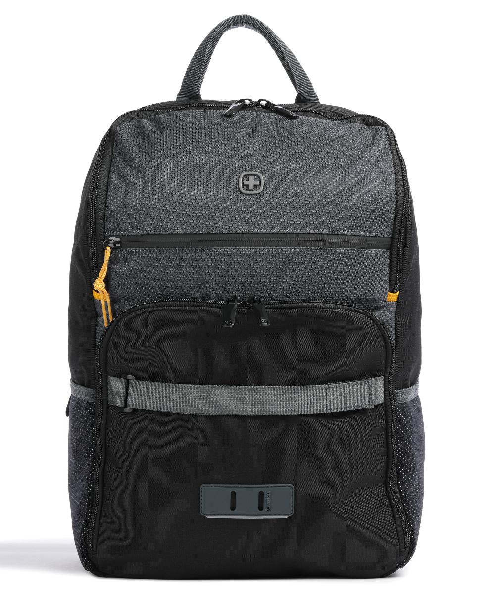Рюкзак для ноутбука Next Move 16 дюймов из переработанного полиэстера Wenger, черный рюкзак для ноутбука modern reload 14″ из переработанного полиэстера wenger черный