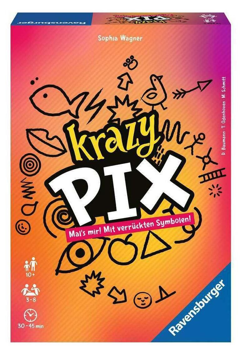 

Игра настольная KRAZY PIX Ravensburger, цвет mehrfarbig