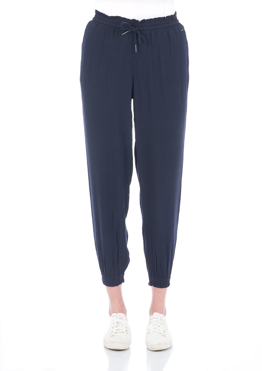 

Спортивные брюки TOM TAILOR Denim BASIC HAREM comfort/relaxed, синий