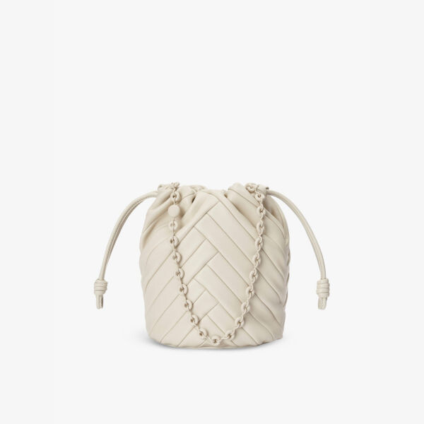 

Сумка-Ведро из кожи Flamenco Loewe, синий