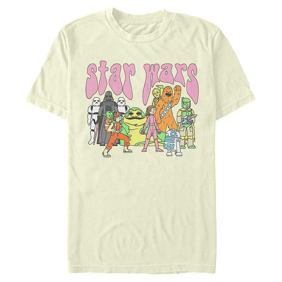 

Футболка с коротким рукавом Mad Engine Star Wars, кремовый, Бежевый