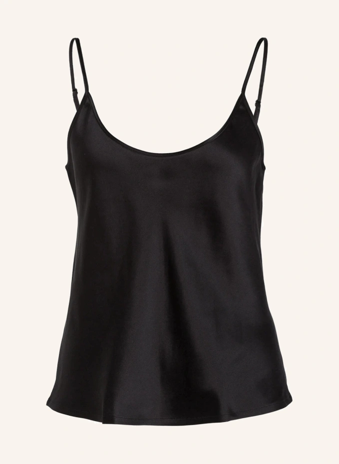 

Silk спальный топ из шелка La Perla, черный