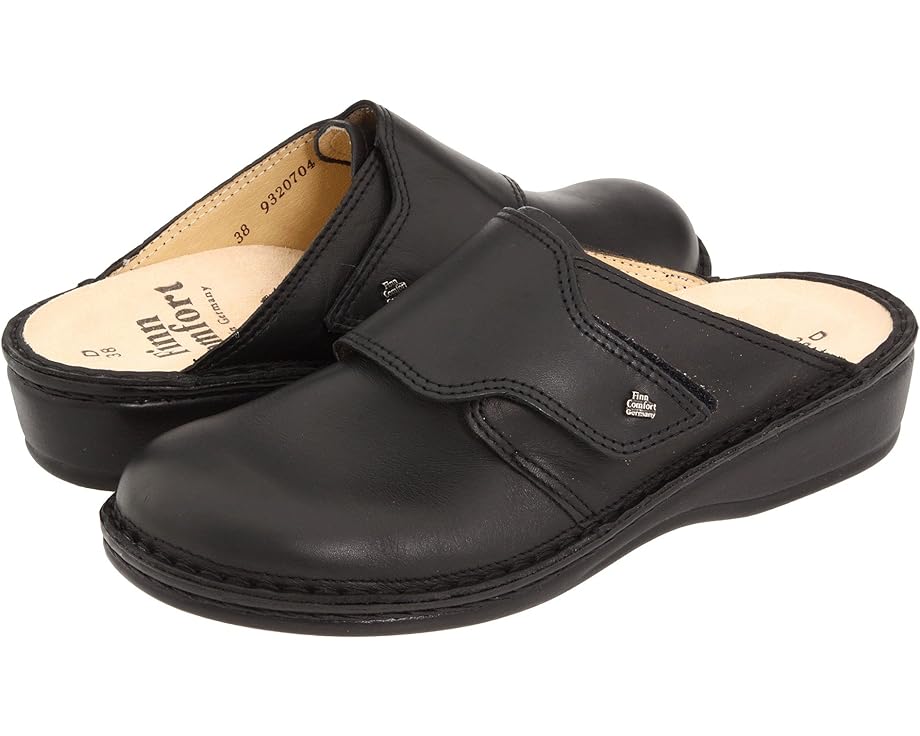 Сабо Finn Comfort Aussee - 82526, цвет Black Leather Soft Footbed