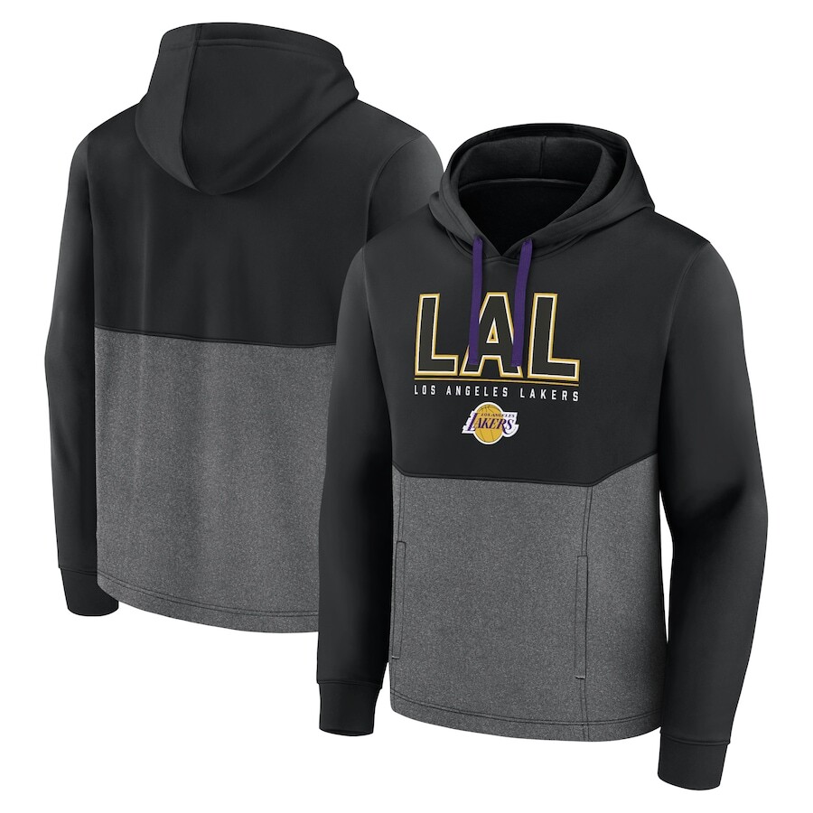 

Пуловер с капюшоном Fanatics Branded Los Angeles Lakers, черный