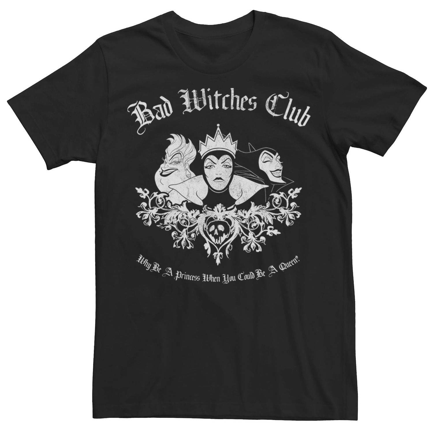 Мужская футболка Disney Villains Bad Witches Club Group Shot Licensed Character