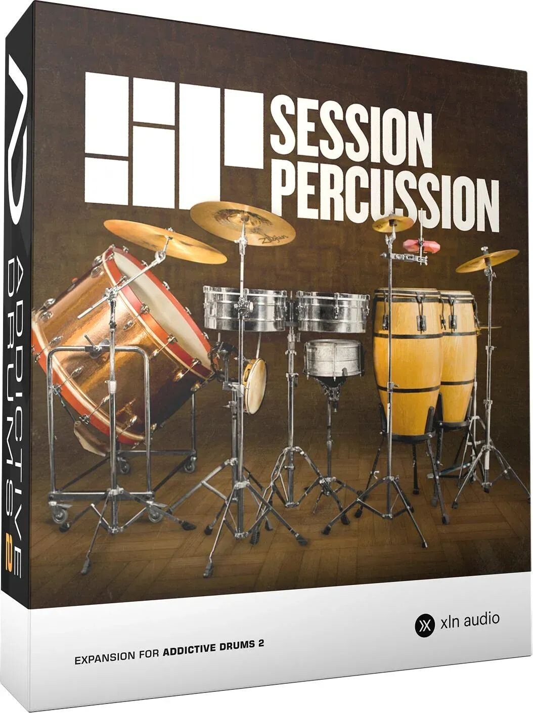 

Расширение XLN Audio Session Percussion ADpak для Addictive Drums 2