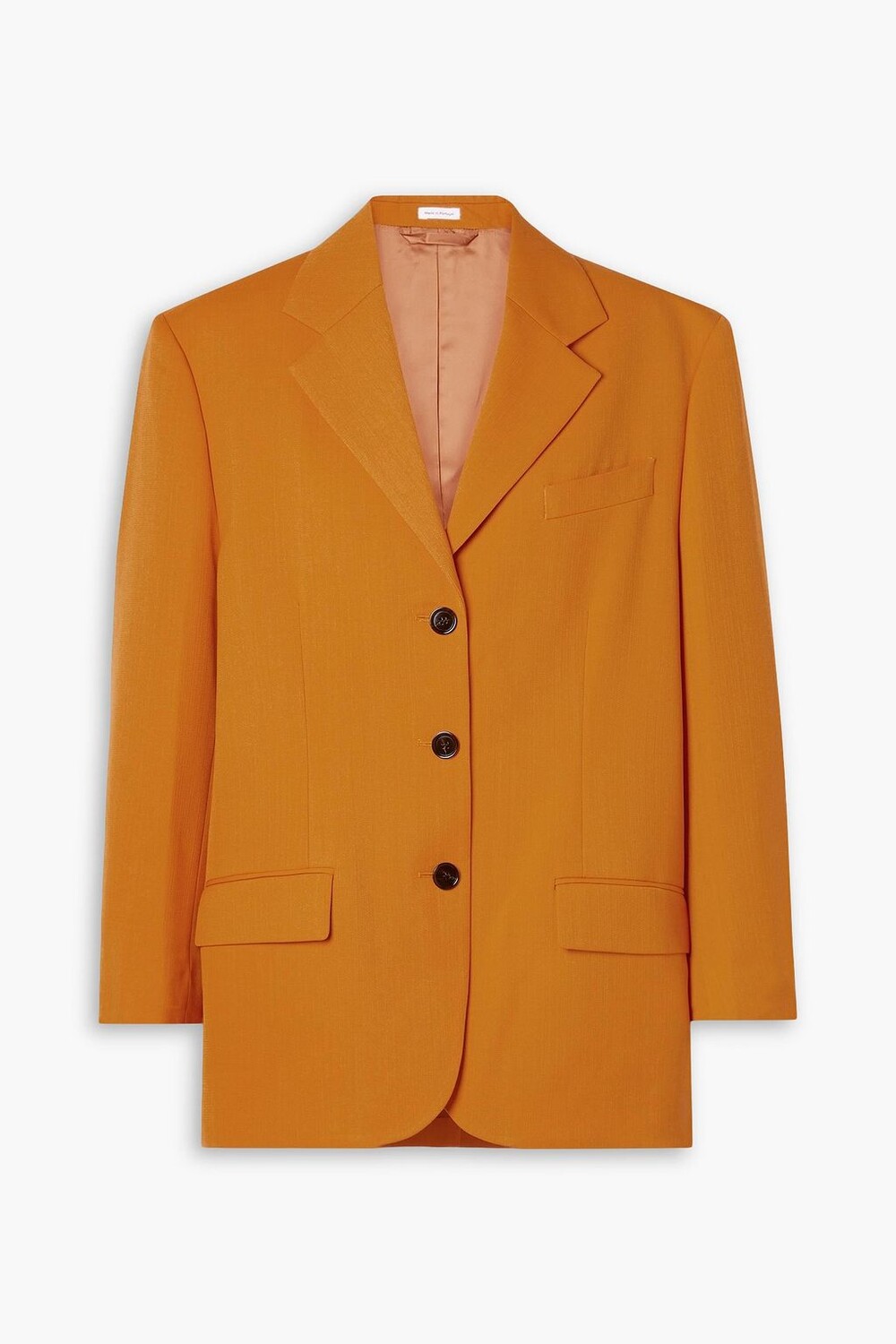 

Тканый пиджак оверсайз ACNE STUDIOS, бархатцы